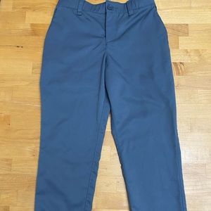 Boys Under Armour 10 Gray Golf Pants